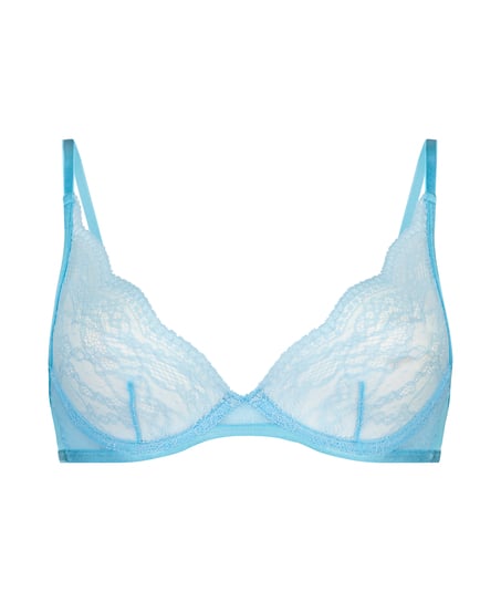Isabelle Non-Padded Underwired Bra, Blue