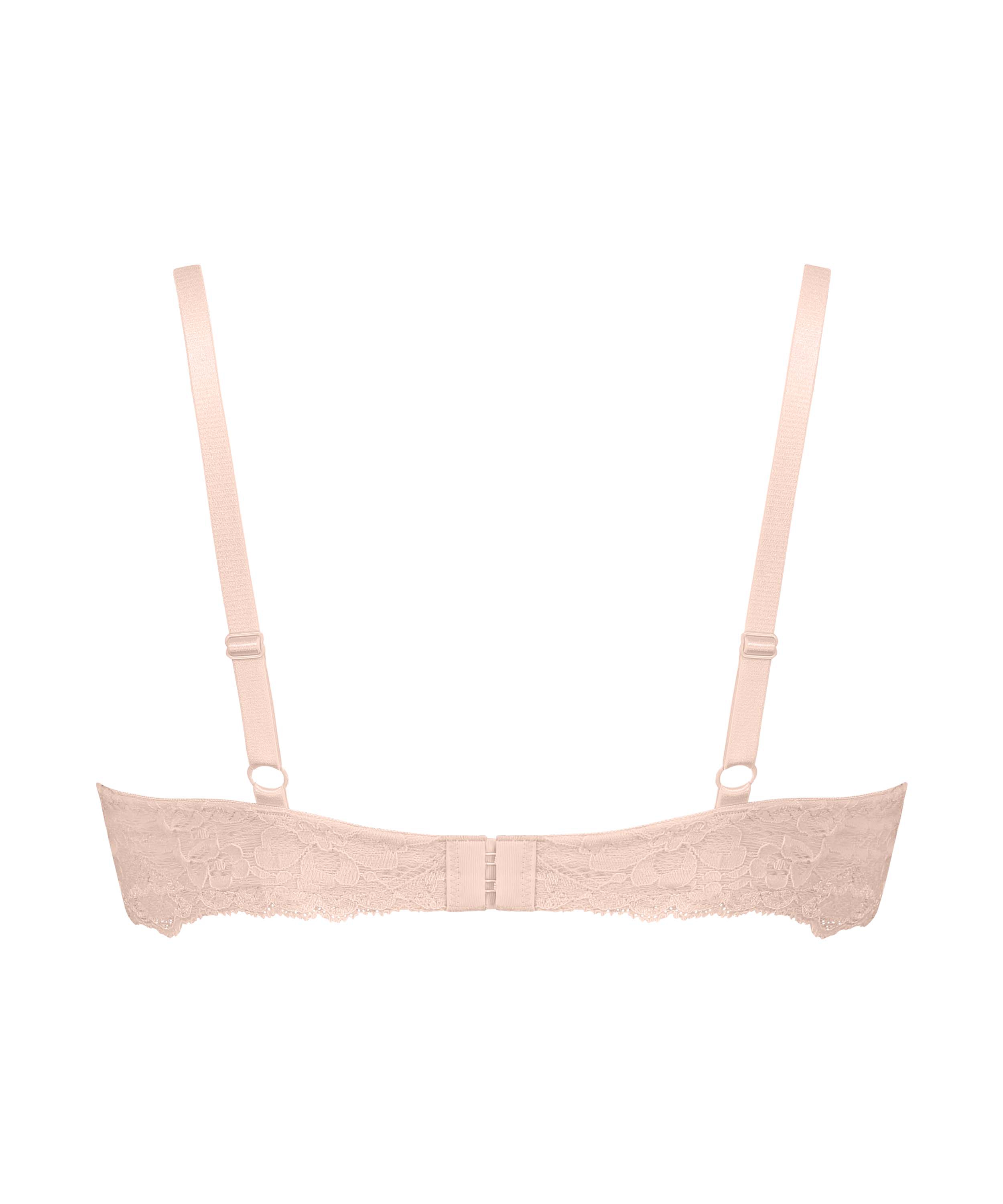 Marine Non-Padded Underwired Bra, Pink, main