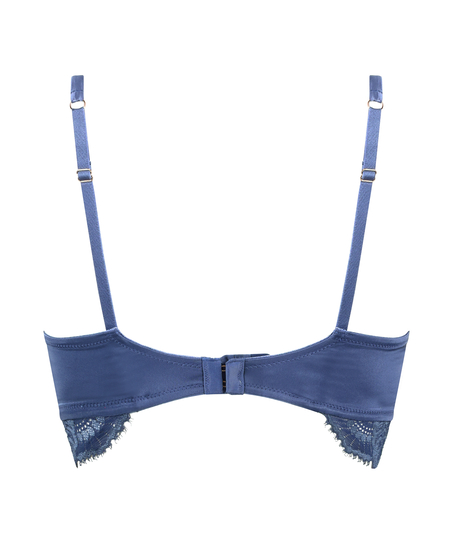 Daan Non-Padded Longline Underwired Bra, Blue