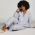 Cotton Pyjama Pants, Blue