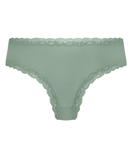 London V-shaped Brazilian, Green