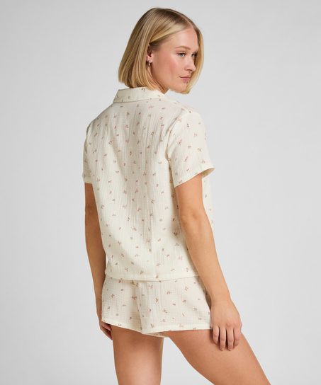 Muslin Short, White