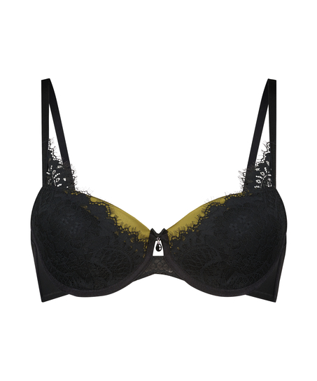 Mirabella Padded Underwired Bra, Black