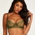 Isabelle Non-Padded Underwired Bra, Green