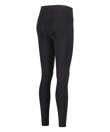 HKMX Crossed High Waisted Leggings, Black