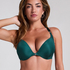 Lana Padded Underwired Push-Up Bra, Green
