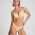 Marine Padded Push-Up Underwired Bra, Yellow