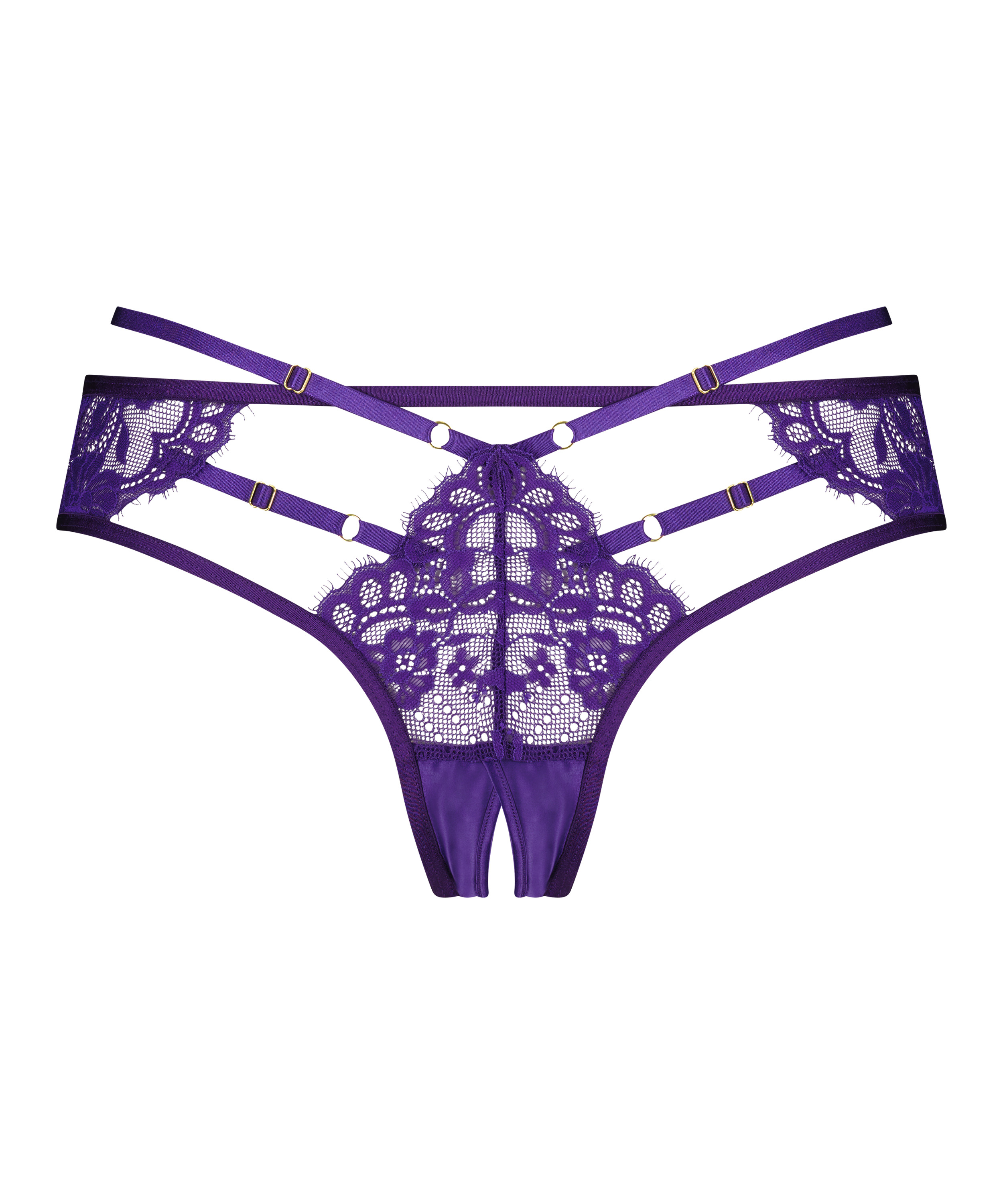 Iggy Open Crotch Brazilian, Purple, main