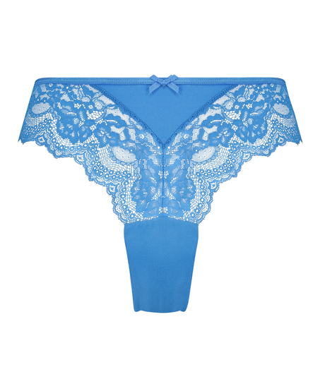 Dora High Leg Brazilian, Blue