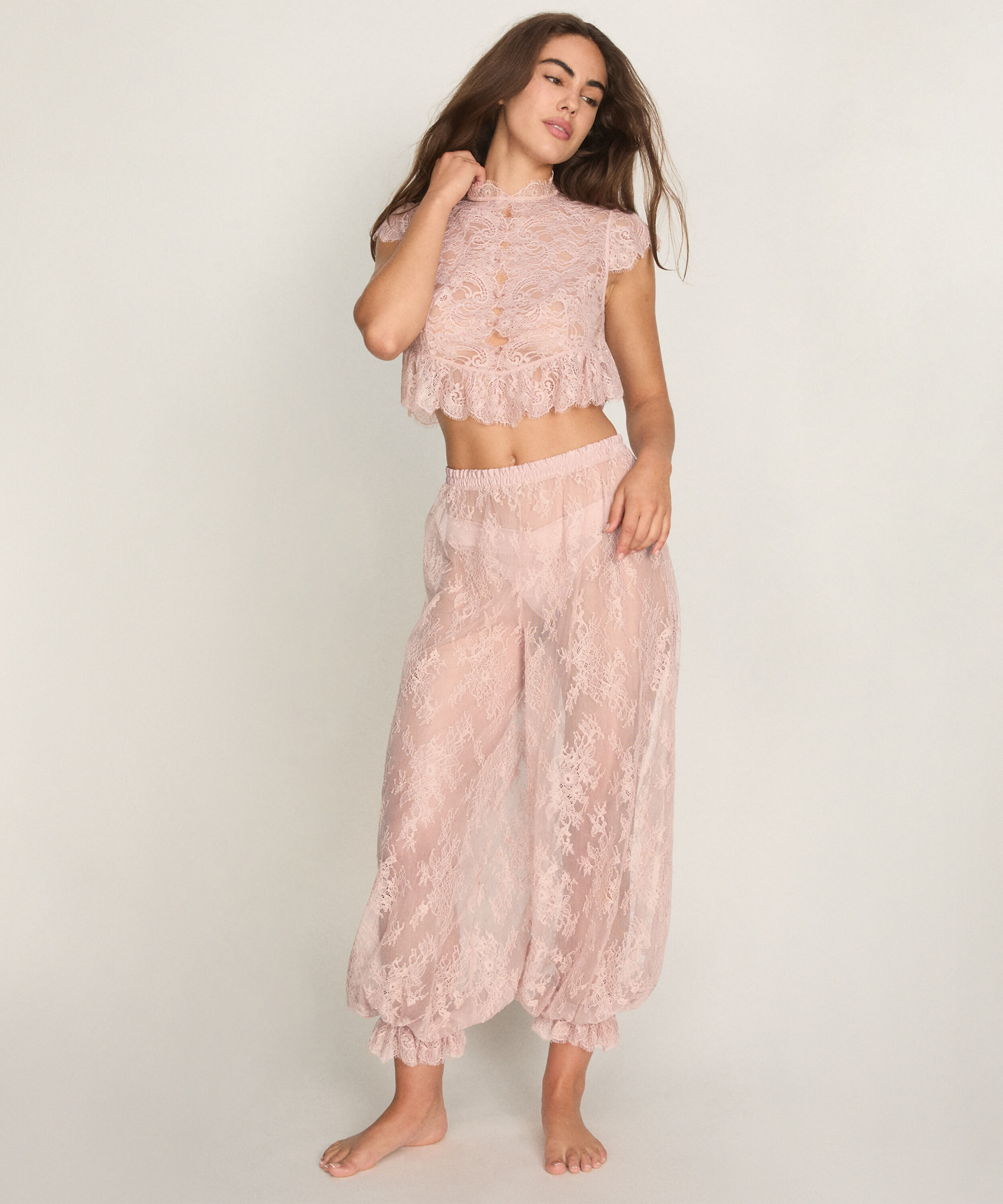 Top Allover Lace Legacy, Pink