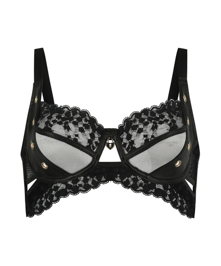 Desire Non-Padded Underwired Bra, Black