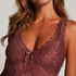 Nora Lace Slip Dress, Purple
