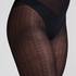 Tights Graphic Stripe, Black