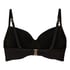 Luxe Non-Padded Underwired Bikini Top, Black