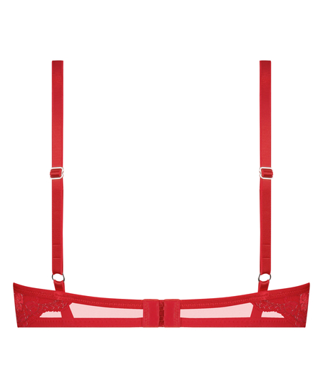 Annie Padded Underwired Bra, Red