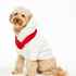 Dog's Fleece Onesie, White