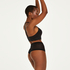 Invisible high thong, Black