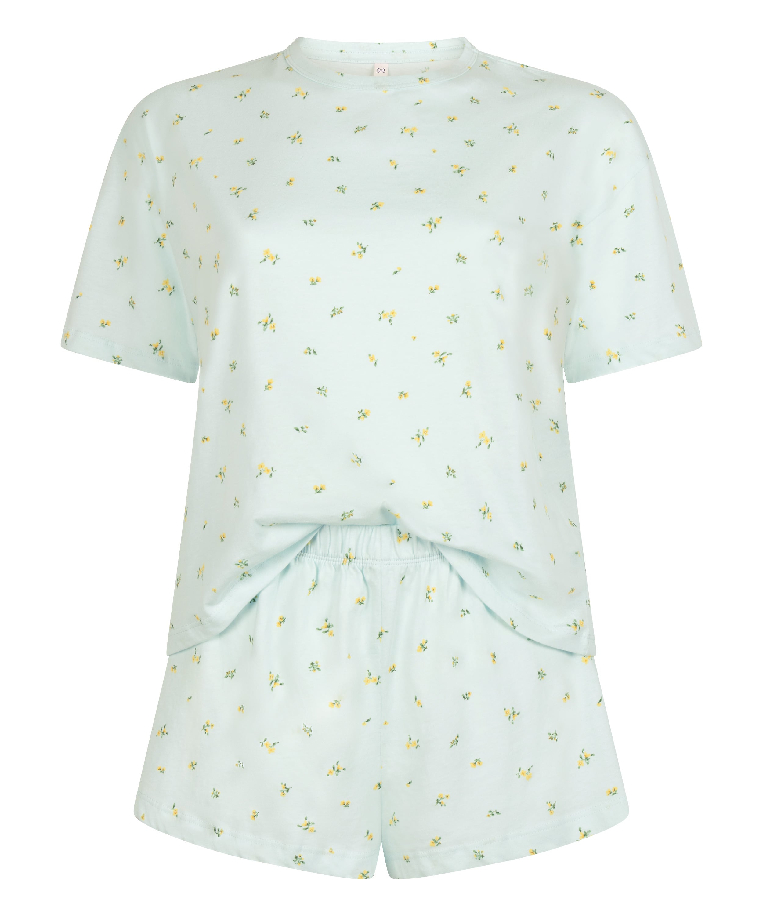 Pyjama Set Cotton, Green, main