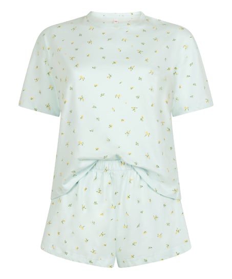 Pyjama Set Cotton, Green
