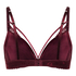 Isadora Padded Underwired Push-Up Bra, Red