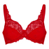 Diva Non-Padded Underwired Bra, Red