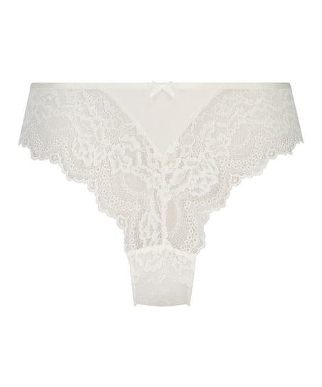 Dora High Leg Brazilian, White