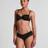 Secret Lace Padded Underwired Bra, Black