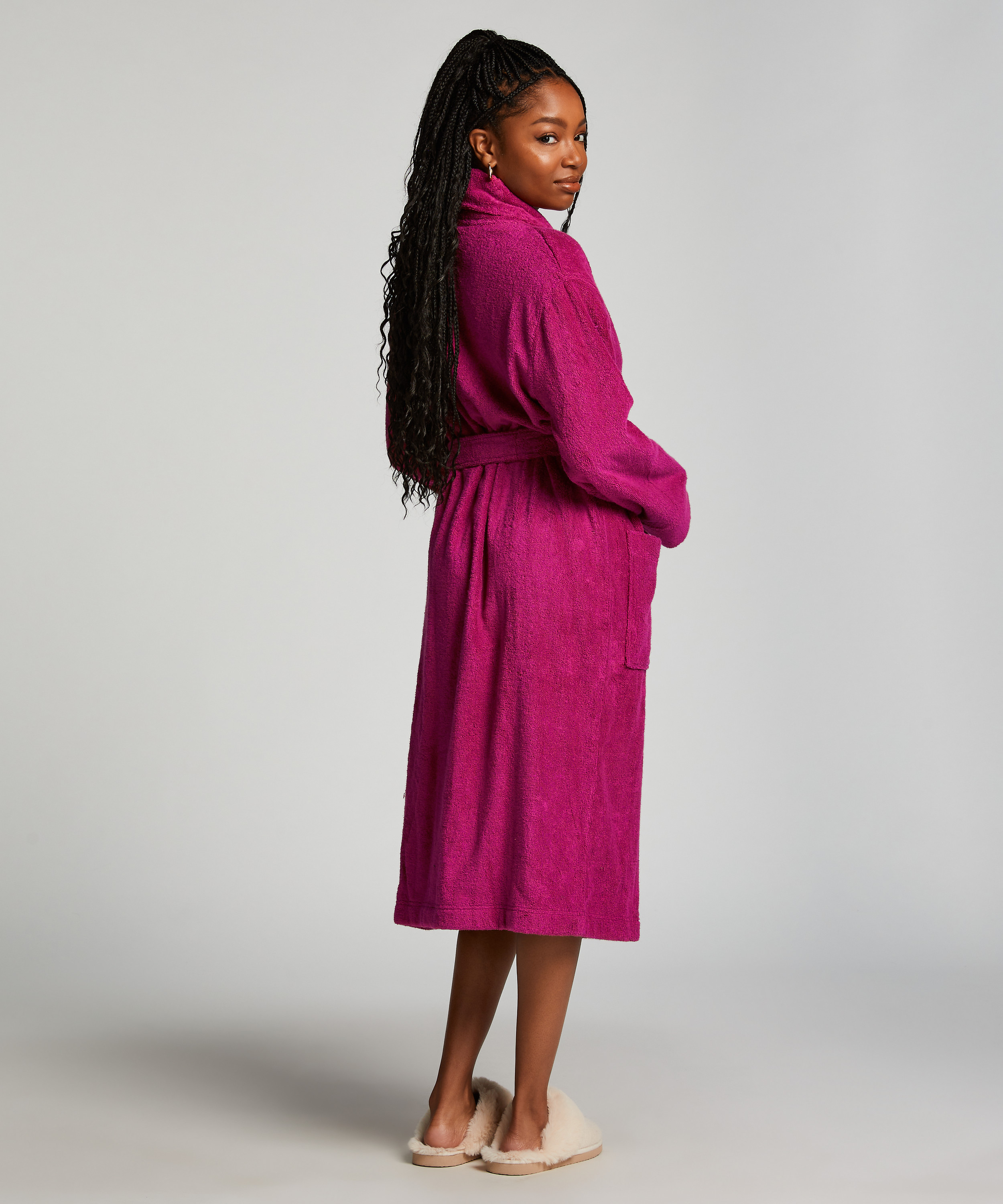 Bathrobe, Pink, main