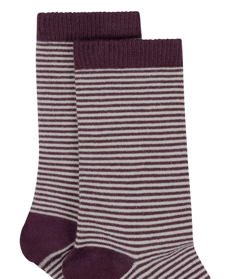 Modal Crew Socks, Purple