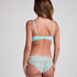 Invisible Lace Back Brazilian, Blue