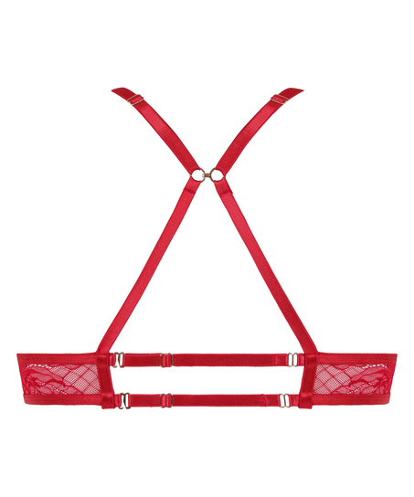 Chayna Non-Padded Underwired Bra, Red