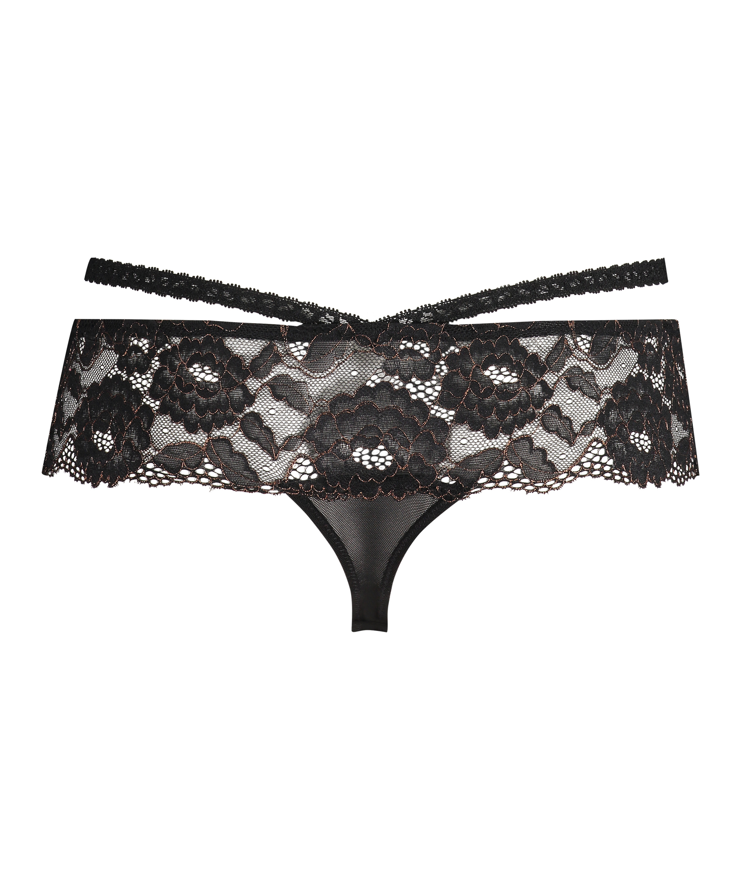Savannah thong boxers, Black, main