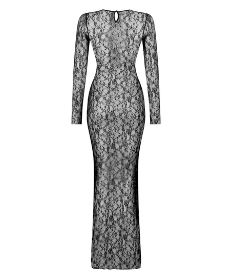 Lace Slip dress, Black