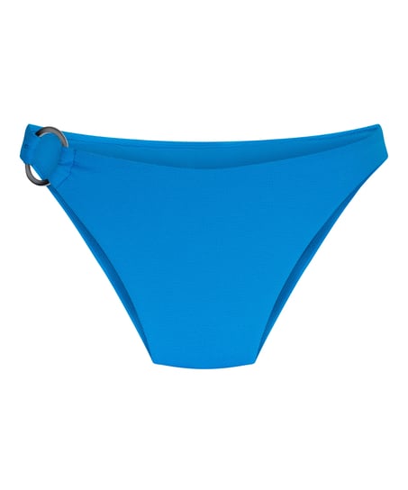 Porto High Leg Bikini Bottom, Blue