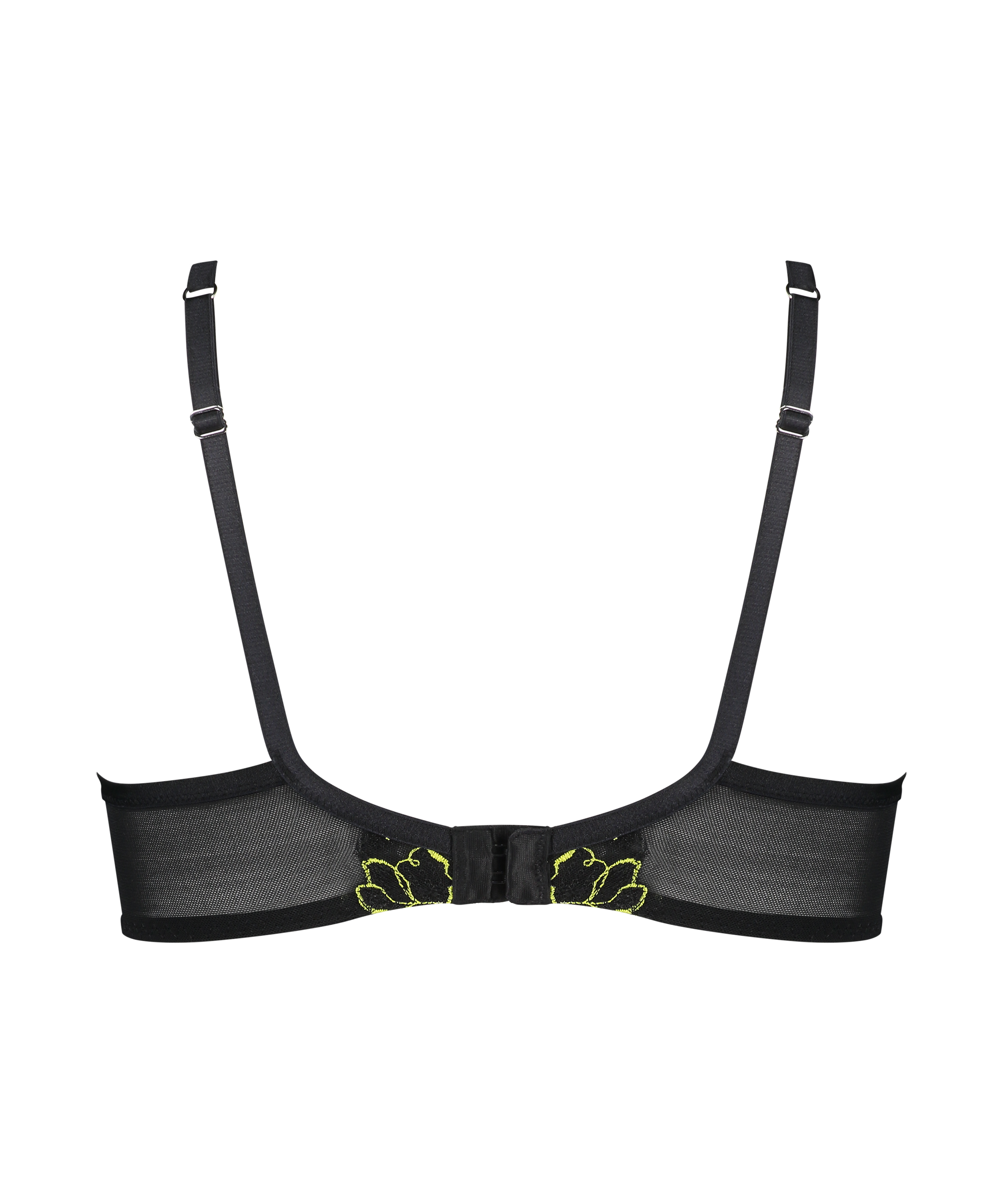 Feyre Non-Padded Underwired Bra, Black, main