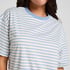 Roundneck Nightshirt, Blue