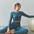 HKMX Seamless Sport Cropped Top, Green