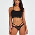 Cantaine low thong, Black