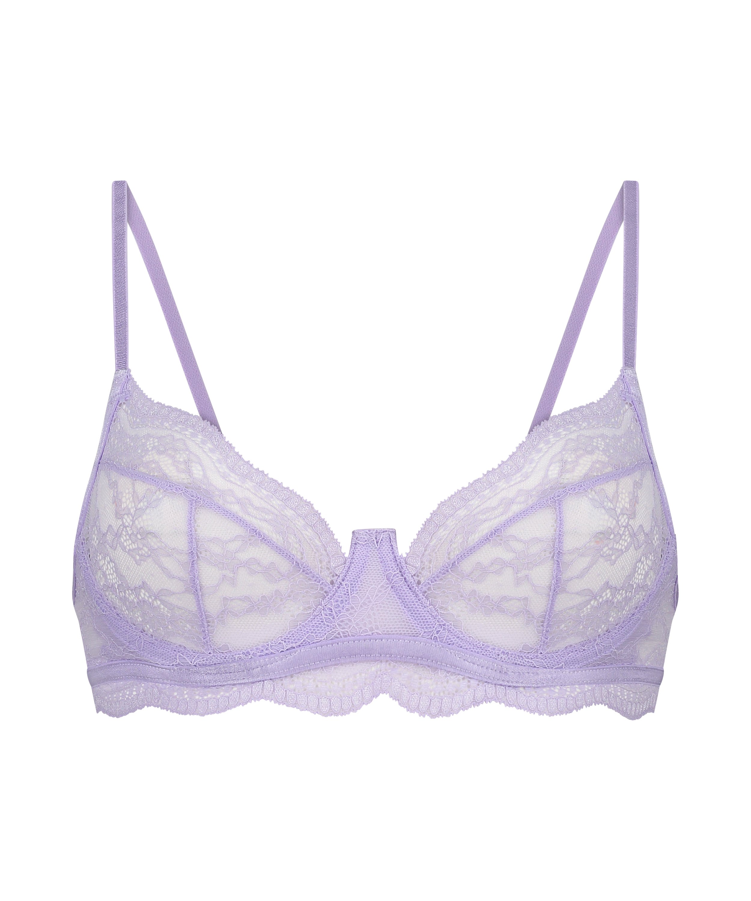 Isabelle Non-Padded Underwired Bra, Purple, main