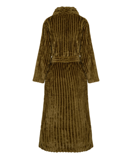 Bathrobe Jacqueared Fleece, Green