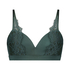 Alexa Padded No-Wire Bra, Green