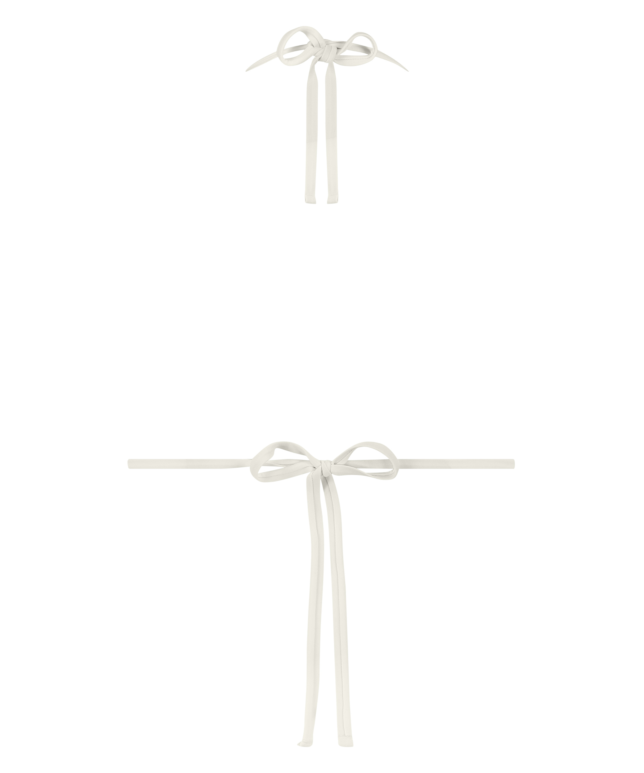 Maui Triangle Bikini Top, White, main
