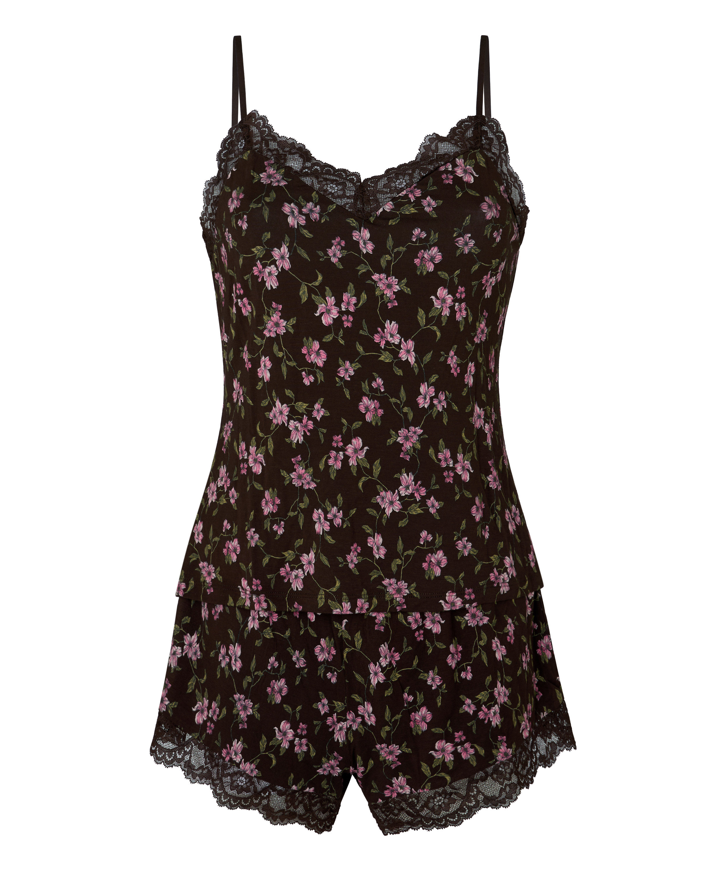 Pyjama Set Nana, Brown, main