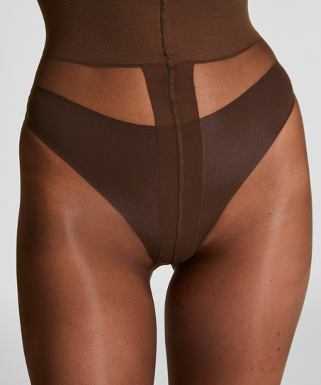 Tights 15 Denier Second Skin, Brown