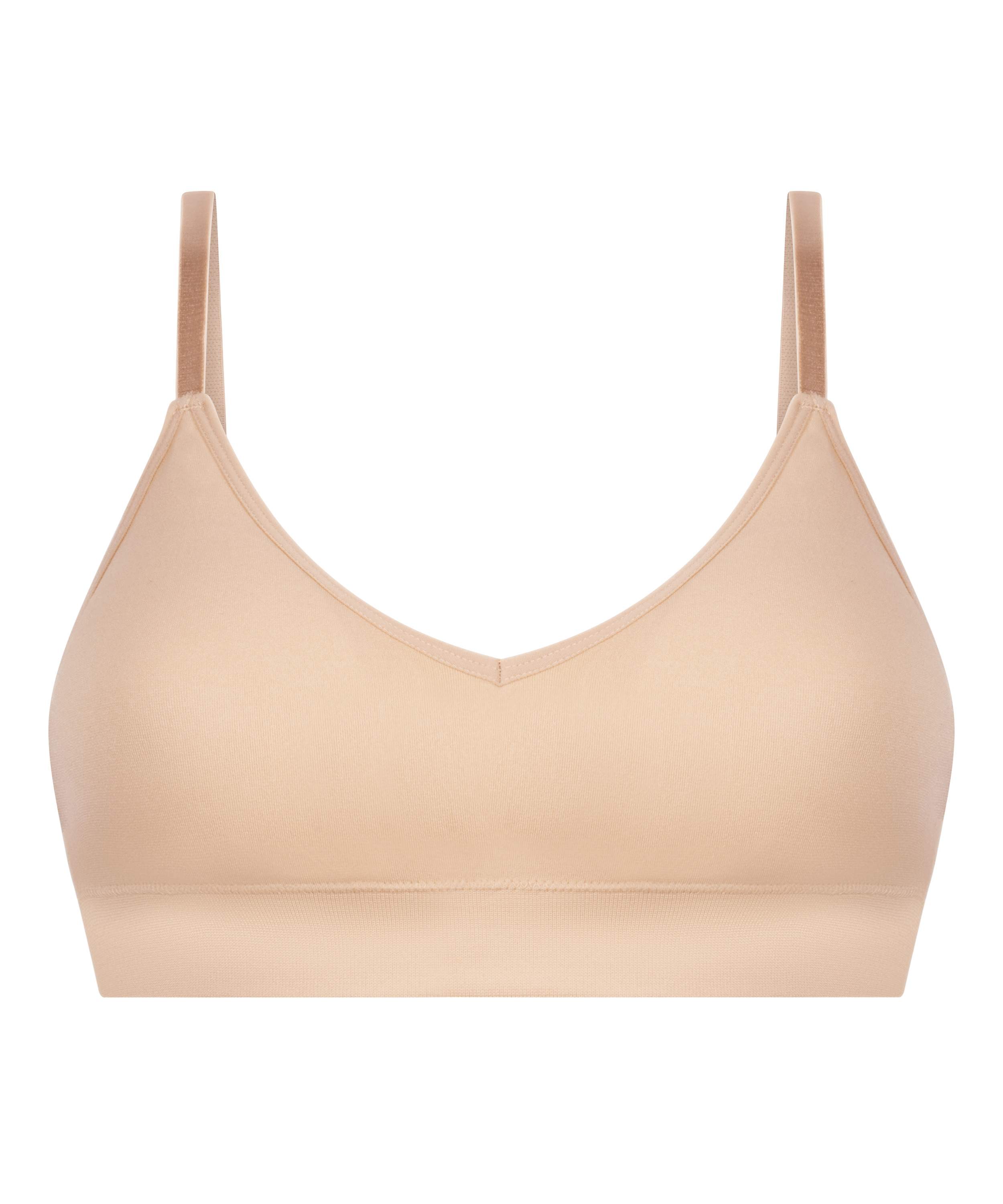 Dide Triangle Bralette, Beige, main