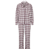 Pyjama Set with Eyemask, White