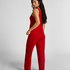 Brushed Jersey Trousers, Red