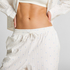 Jacquard Hearts Pyjama Bottoms, Blue