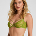 Non-Padded Underwired Bra Zara, Green