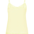 Velours Lace Cami Top, Yellow
